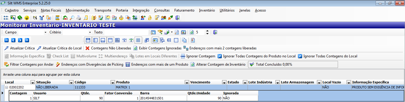 Monitorear el inventario